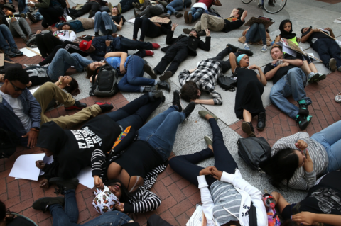 Foto von einer SleepIn Aktion